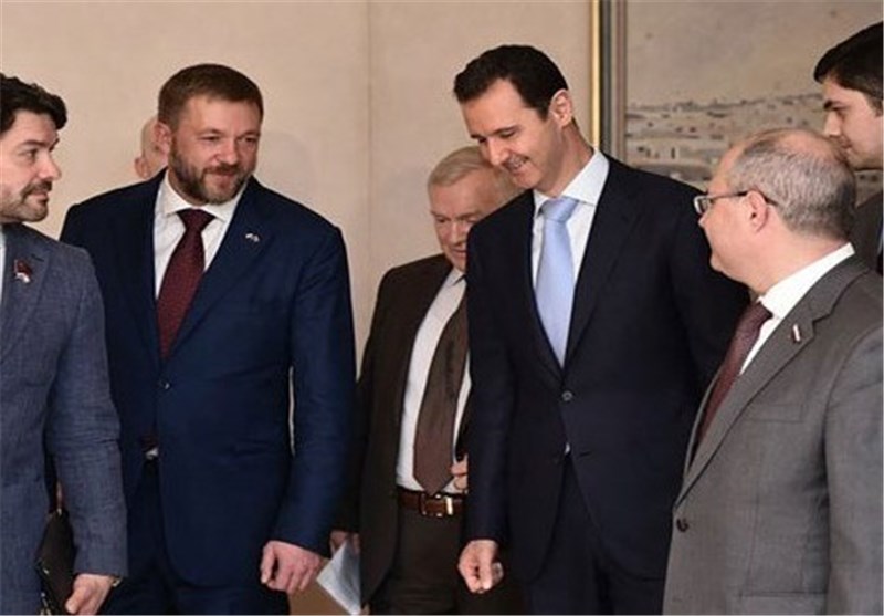 بشار اسد با یک هیئت روسی دیدار کرد