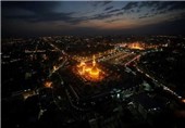 فیلم/تصاویر هوایی از حرم امام حسین(علیه السلام)