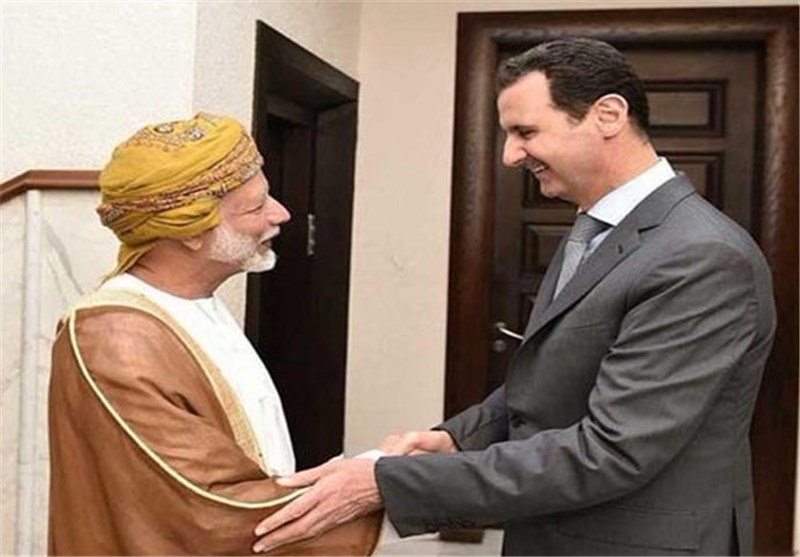 دیدار وزیر خارجه عمان با بشار اسد در دمشق