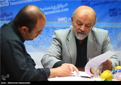 حضور وزیر سابق بهداشت در خبرگزاری تسنیم