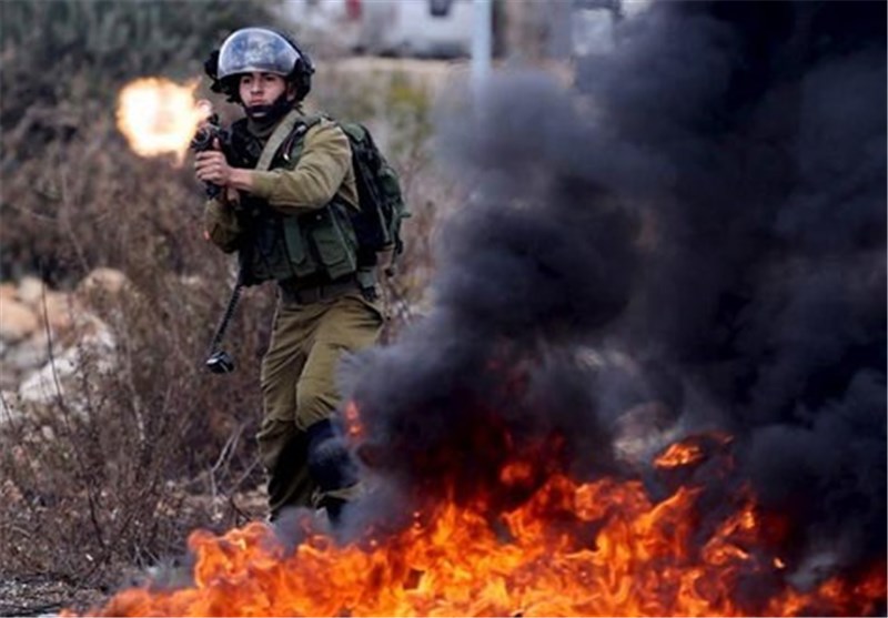 عکس/تشدید درگیری ها بین فلسطینیان و صهیونیست ها