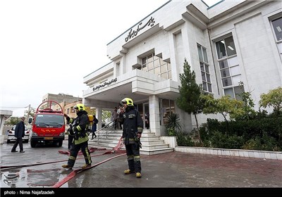 مانور امداد و نجات بیماران در بیمارستان - مشهد