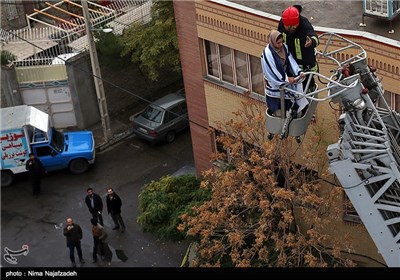 مانور امداد و نجات بیماران در بیمارستان - مشهد