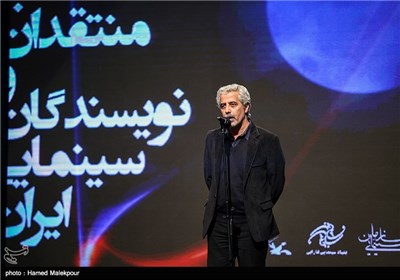 احمدرضا درویش در نهمین شب انجمن منتقدان و نویسندگان سینمای ایران