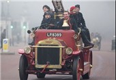 عکس/مسابقه خودروهای قدیمی در لندن‎