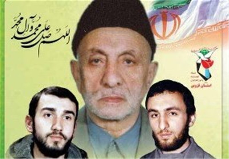 پیکر پدر شهیدان محمود و احمد نوری‌فرد در قزوین تشییع می‌شود