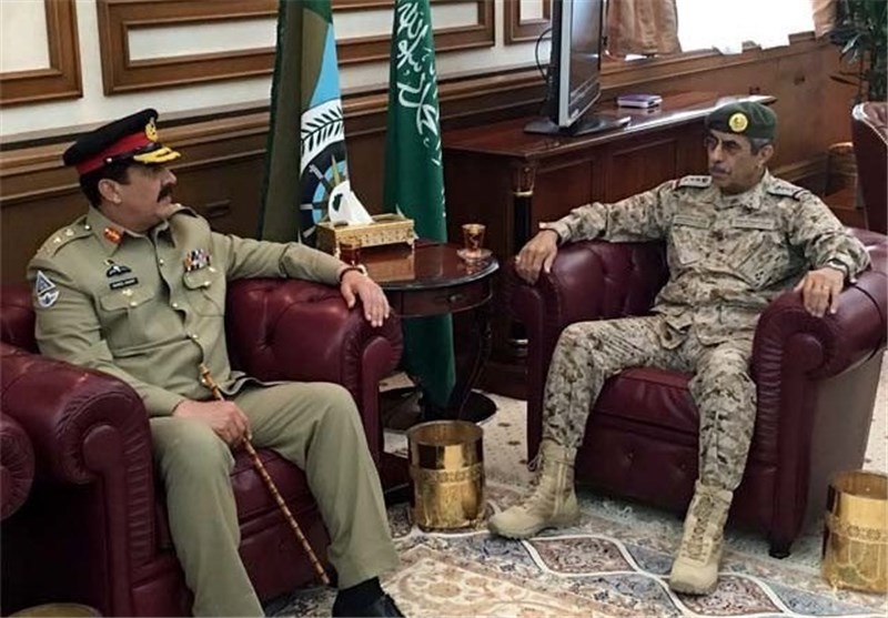 سفر رئیس ستاد ارتش پاکستان به عربستان