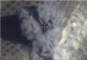 غارة روسیة على مخابئ داعش بقنابل خارقة للخرسانة بزنة نصف طن