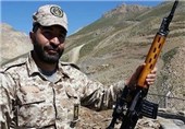 پیکر مطهر مدافع حرم، شهید فانوسی در همدان تشییع شد
