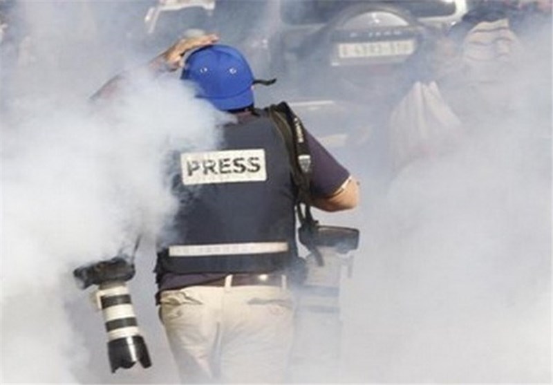 90 اعتداء صهیونی على الصحفیین وتحریض على القتل واستخدامهم دروع بشریة