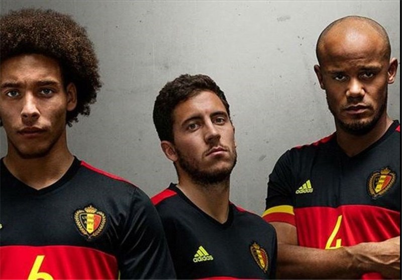 رونمایی از پیراهن اول بلژیک برای یورو 2016 + تصاویر