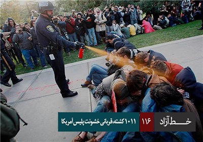 خط آزاد - 1011 کشته، قربانی خشونت پلیس آمریکا