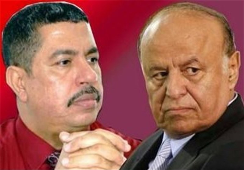 ادامه اختلافات بین «بحاح» و رئیس جمهور فراری یمن