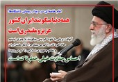 فوتوتیتر/امام خامنه ای: همه دنیا می‌گویند ایران کشور عزیز و مقتدری است