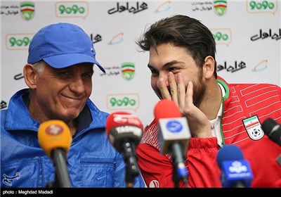 نشست خبری کارلوس کی‌روش سرمربی تیم ملی ایران قبل از دیدار با ترکمنستان