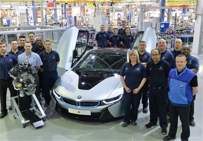 عکس/خط تولید BMW I8
