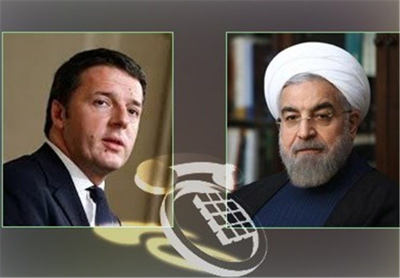 Iran’s President, Italian PM Urge Joint Efforts against Terrorism