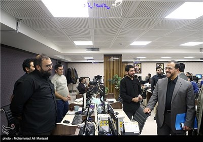 حضور قائم مقام وزیر کشور در خبرگزاری تسنیم