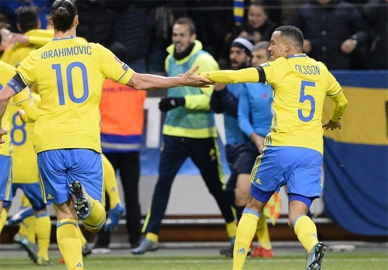 برتری نزدیک سوئد مقابل دانمارک