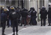 208 نفر در درگیری پلیس فرانسه با معترضان بازداشت شدند