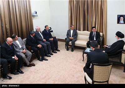 Turkmen President Meets with Supreme Leader in Tehran