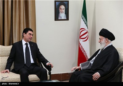 Turkmen President Meets with Supreme Leader in Tehran