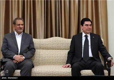 Turkmen President Meets with Supreme Leader in Tehran