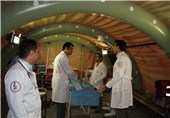 12 بیمارستان صحرایی در جنوب شرق کشور افتتاح شد