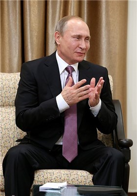 دیدار رئیس‌جمهور روسیه با رهبر معظم انقلاب