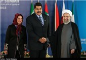 استقبال حجت‌الاسلام حسن روحانی رئیس جمهور از نیکلاس مادورو رئیس جمهور ونزوئلا - سومین اجلاس سران مجمع کشورهای صادرکننده گاز (GECF)