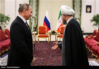 Iran’s Rouhani, Russia’ Putin Hold Press Conference in Tehran