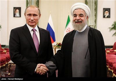 Iran’s Rouhani, Russia’ Putin Hold Press Conference in Tehran