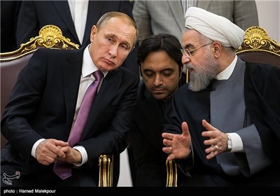 Iran’s Rouhani, Russia’ Putin Hold Press Conference in Tehran