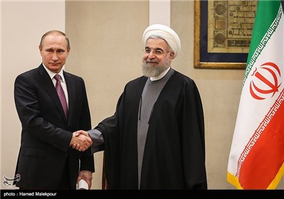 Iran’s Rouhani, Russia’ Putin Hold Press Conference in Tehran