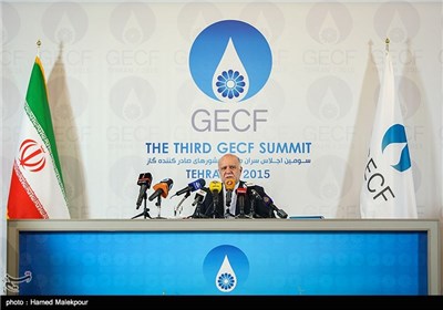نشست خبری بیژن نامدار زنگنه وزیر نفت - سومین اجلاس سران مجمع کشورهای صادرکننده گاز