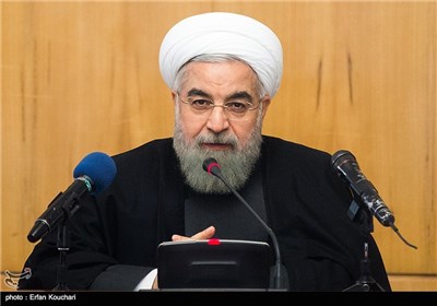 حجت‌الاسلام حسن روحانی رئیس جمهور در جلسه هیئت دولت