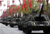 استقرار جدید تانک‌های ترکیه در مرز با سوریه