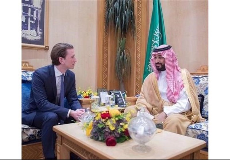 گفتگوی وزیر خارجه اتریش با محمد بن سلمان