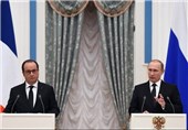 درخواست اولاند از پوتین درباره سوریه