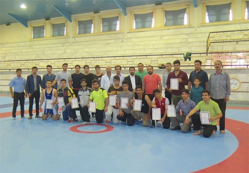 مسابقات کشتی آزاد دانشجویان خوزستان برگزار شد