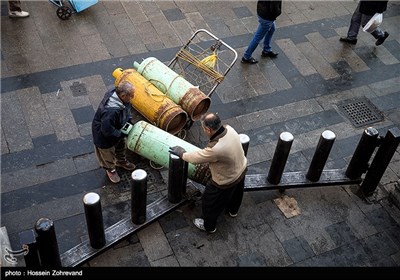 طرح انضباط شهری در منطقه بازار تهران