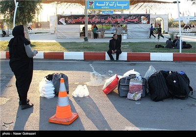 پیاده روی زائران اربعین حسینی - مهران