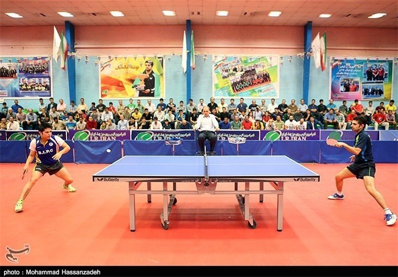 مسابقات لیگ برتر تنیس روی میز باشگاه‌های کرمانشاه برگزار می‌شود