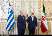 دیدار وزرای امورخارجه ایران و یونان