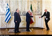 دیدار وزرای امورخارجه ایران و یونان
