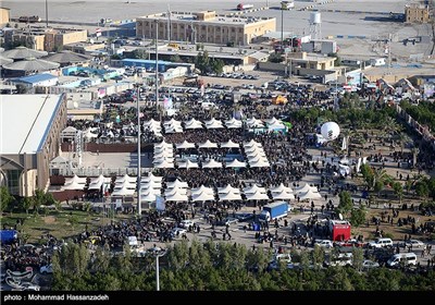 بازدید رئیس مجلس از مرز مهران و شلمچه