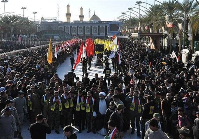 مشارکت 10 هزار نیروی داوطلب مردمی عراق در تامین امنیت مراسم نیمه شعبان