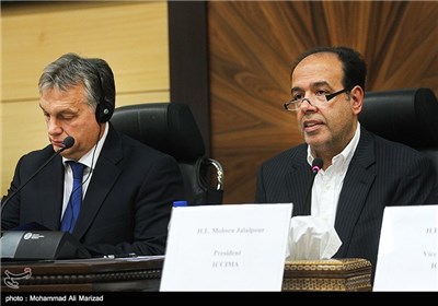 حضور نخست وزیر مجارستان در اتاق بازرگانی ایران