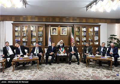 دیدار ویکتور اوربان نخست وزیر مجارستان با محسن جلال‌پور رئیس اتاق بازرگانی ایران