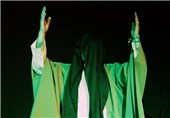 نمایش خطبه خوانی حضرت زینب(س) در زنجان برگزار شد